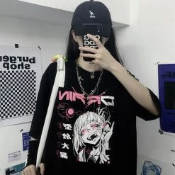 Unzzy Harajuku Anime T-shirt KF82011 HOT SALE