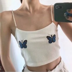 Unzzy HOT SALE Butterfly Embroidery KF7506