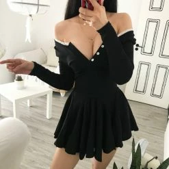 Unzzy Chic Dress KF90210