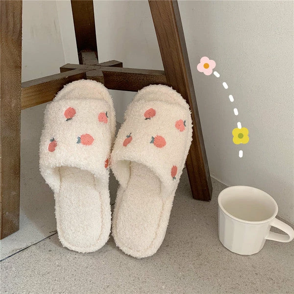 Unzzy Cute Plush Cotton Slippers KF82444 HOT SALE 2 Unzzy Cute Plush Cotton Slippers KF82444 HOT SALE