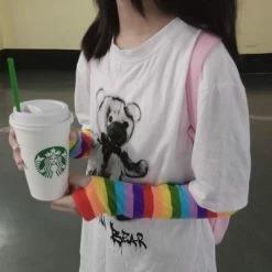 Unzzy Rainbow Socks KF8202