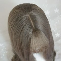 Unzzy Grey Long Roll Wig KF9617