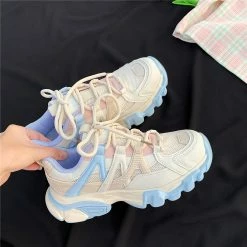 Unzzy Pink Casual Sneakers KF82555