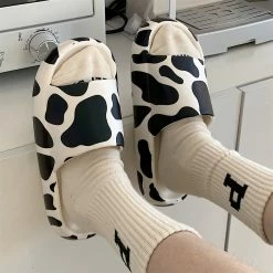 Unzzy Cute Cow Slippers KF82728 HOT SALE