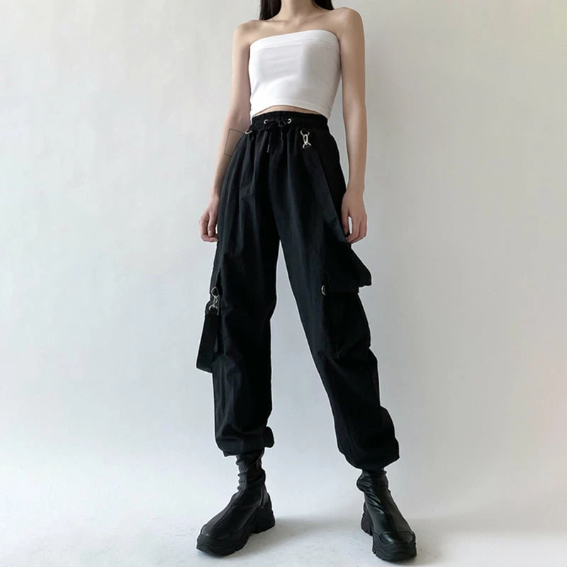 Unzzy HOT SALE Black Fashion Casual Pants KF81874 3 Unzzy HOT SALE Black Fashion Casual Pants KF81874