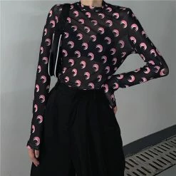 Unzzy HOT SALE Moon T-shirt Two-piece Set KF81592 8 Unzzy HOT SALE Moon T-shirt Two-piece Set KF81592