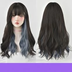 Unzzy HOT SALE Harajuku Long Curly Wig KF81752