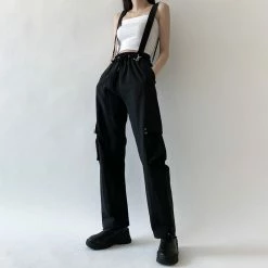 Unzzy HOT SALE Black Fashion Casual Pants KF81874 8 Unzzy HOT SALE Black Fashion Casual Pants KF81874