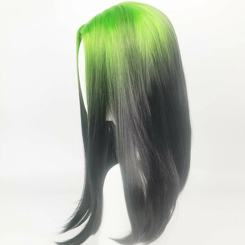Unzzy Green Gradient Wig KF82038 HOT SALE 2 Unzzy Green Gradient Wig KF82038 HOT SALE