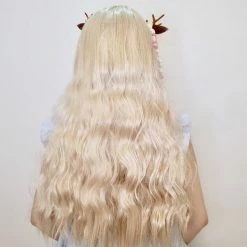 Unzzy Golden Long Roll Wig KF90444 HOT SALE