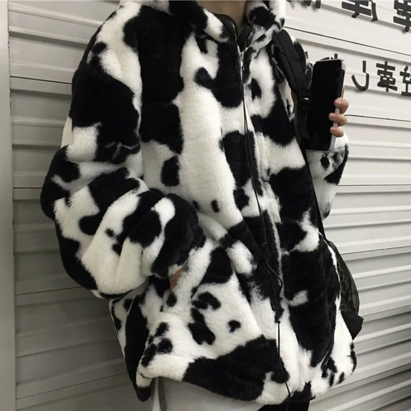Unzzy HOT SALE Vintage Cow Cotton Jacket KF82327 4 Unzzy HOT SALE Vintage Cow Cotton Jacket KF82327