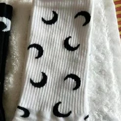 Unzzy Moon Socks Two Pairs KF9613 11 Unzzy Moon Socks Two Pairs KF9613