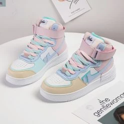 Unzzy ULZZANG Cute High Heel Sneakers KF82280 18 Unzzy ULZZANG Cute High Heel Sneakers KF82280