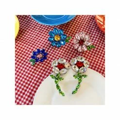 Unzzy Flower Gem Ring KF81630