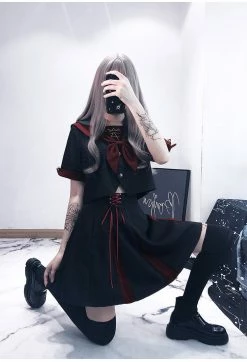 Unzzy Girl Dark Suit KF81102 HOT SALE 14 Unzzy Girl Dark Suit KF81102 HOT SALE