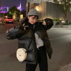 Unzzy Retro Black Cotton Jacket KF82362 9 Unzzy Retro Black Cotton Jacket KF82362