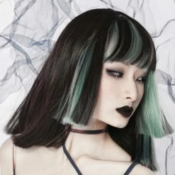 Unzzy HOT SALE Harajuku Gradient Wig KF82823 8 Unzzy HOT SALE Harajuku Gradient Wig KF82823