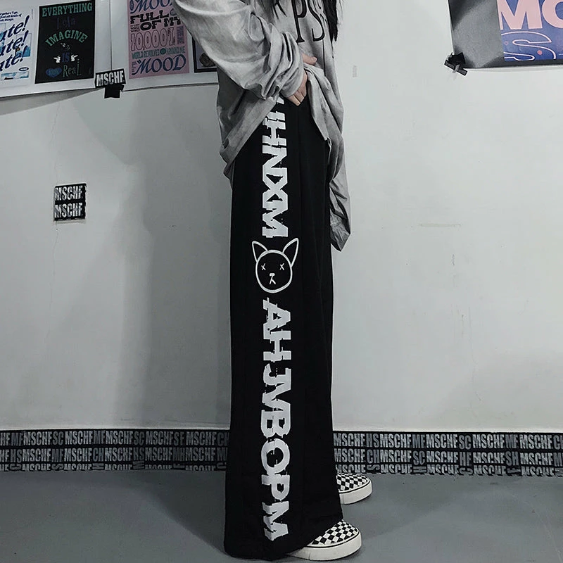 Unzzy Harajuku Casual Pants KF82149 HOT SALE 4 Unzzy Harajuku Casual Pants KF82149 HOT SALE