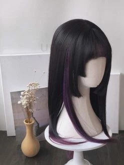 Unzzy Black Purple Gradient Wig KF50027 HOT SALE