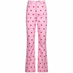 Unzzy Pink Love Pants KF81852 HOT SALE