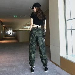 Unzzy Ulzzang Camouflage Pants KF90670