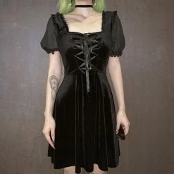 Unzzy Dark Punk Dress KF81010