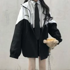 Unzzy Black And White Loose Baseball Uniform KF82257 HOT SALE