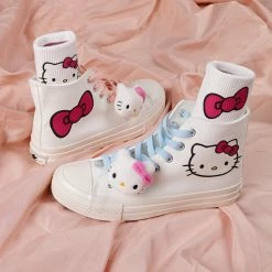 Unzzy Hellokitty Canvas Shoes KF82613 HOT SALE 8 Unzzy Hellokitty Canvas Shoes KF82613 HOT SALE