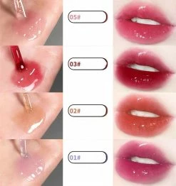 Unzzy Water Glossy Glass Lip Glaze MK0027 Beauty