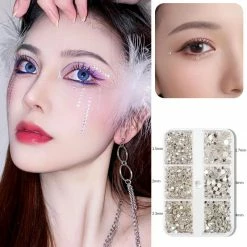 Unzzy Beauty Butterfly Makeup Face Jewelry MK0044
