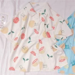 Unzzy Chic Fruit Shirt KF81196 HOT SALE