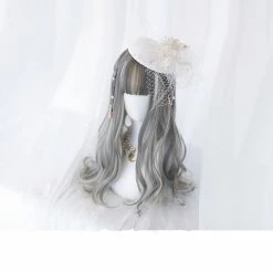 Unzzy Gray Wig + Cat Ears KF81258 HOT SALE 9 Unzzy Gray Wig + Cat Ears KF81258 HOT SALE