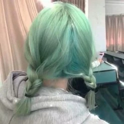 Unzzy Green Wig KF90445