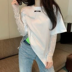 HOT SALE Unzzy Sunscreen Long Sleeve Bottoming Shirt KF82189 8 HOT SALE Unzzy Sunscreen Long Sleeve Bottoming Shirt KF82189