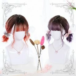 Unzzy Harajuku Short Roll Wig KF90725 HOT SALE
