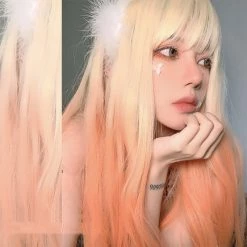 Unzzy Harajuku Golden Wig KF81563