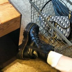 Unzzy HOT SALE Punk Dark Martin Boots KF82490