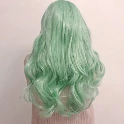 Unzzy Green Long Roll Wig KF90501 9 Unzzy Green Long Roll Wig KF90501