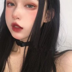 Unzzy HOT SALE Punk Black Collar KF90798 12 Unzzy HOT SALE Punk Black Collar KF90798