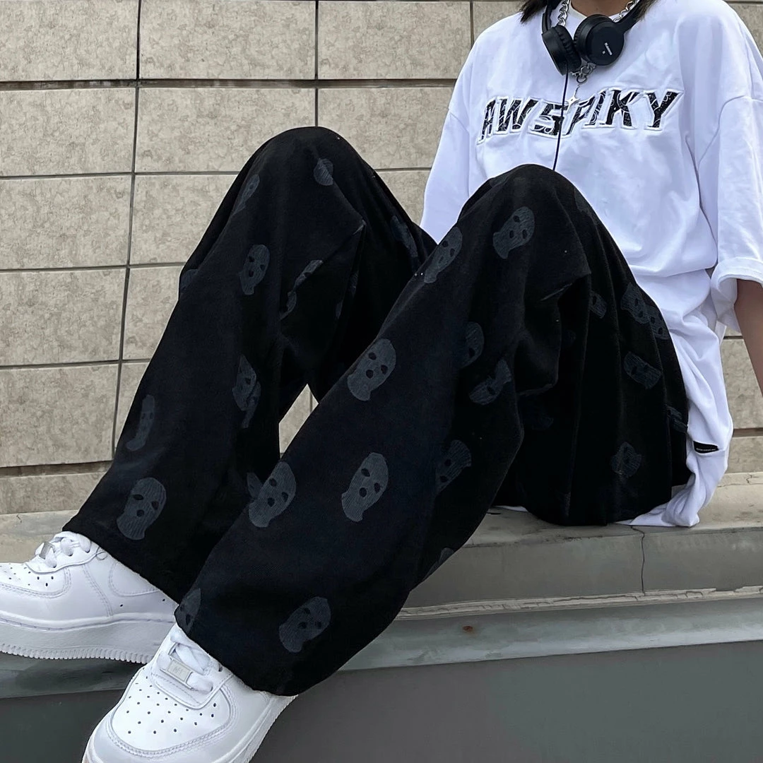 Unzzy Retro Casual Pants KF82798 4 Unzzy Retro Casual Pants KF82798