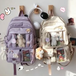 Unzzy HOT SALE Ulzzang Bear Backpack KF82008
