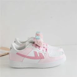 Unzzy Ulzzang Pink Sneakers KF82630 HOT SALE 8 Unzzy Ulzzang Pink Sneakers KF82630 HOT SALE