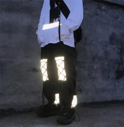 Unzzy HOT SALE Unisex Reflective Pants KF9489