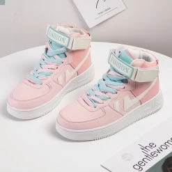 Unzzy ULZZANG Cute High Heel Sneakers KF82280 16 Unzzy ULZZANG Cute High Heel Sneakers KF82280