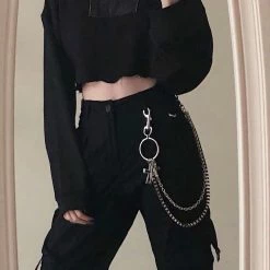 Unzzy HOT SALE Dark Waist Chain KF9270