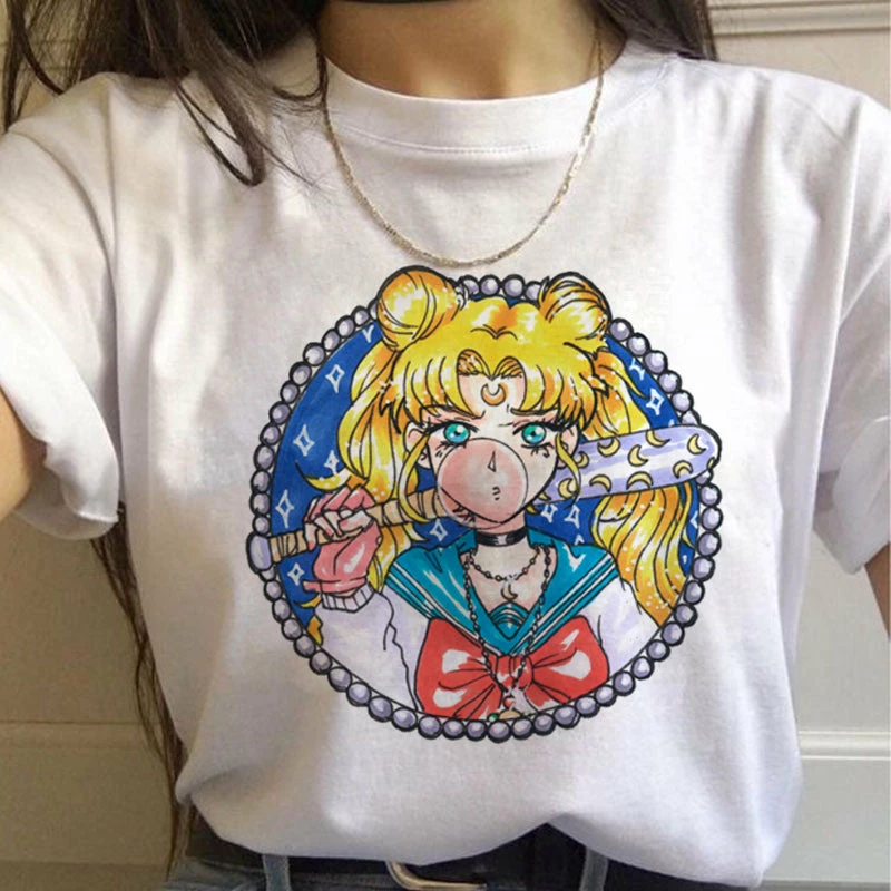 Unzzy Sailor MoonT Shirt KF81155 1 Unzzy Sailor MoonT Shirt KF81155
