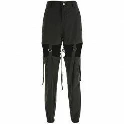 Unzzy Chic Black Pants KF90591 18 Unzzy Chic Black Pants KF90591