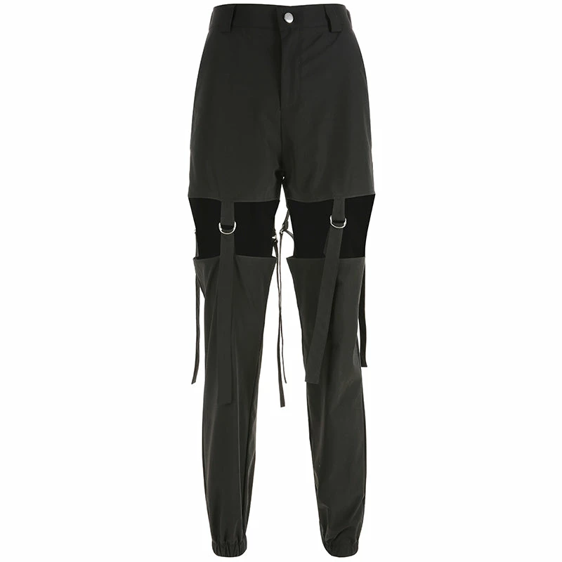 Unzzy Chic Black Pants KF90591 9 Unzzy Chic Black Pants KF90591