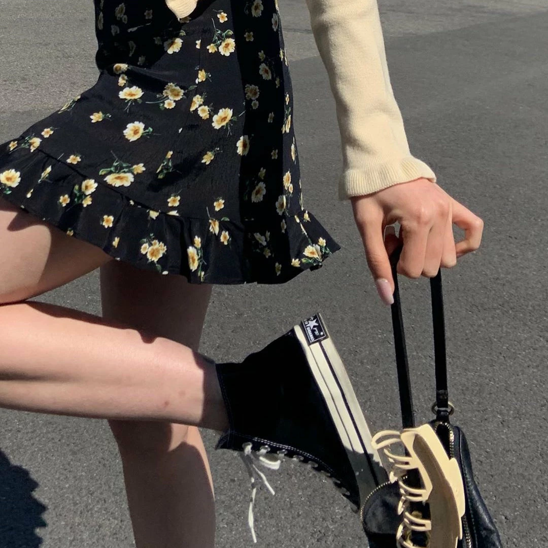 Unzzy HOT SALE Vintage Black Slip Dress KF82792 2 Unzzy HOT SALE Vintage Black Slip Dress KF82792