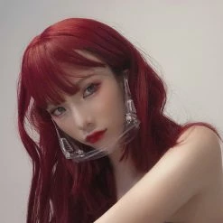 Unzzy Purple Long Straight Wig KF9414 HOT SALE